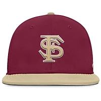 Men's Nike Garnet Florida State Seminoles On-Field Dugout True Performance Fitted Hat