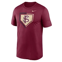 T-shirt Nike Garnet Florida State Seminoles Primetime Baseball Icon Legend Dri-FIT pour homme