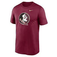 T-shirt Nike Garnet Florida State Seminoles Primetime Legend Logo pour homme