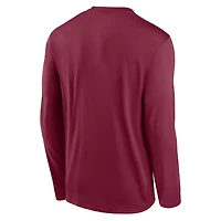 Men's Nike Garnet Florida State Seminoles Primetime Primary Legend Long Sleeve T-Shirt