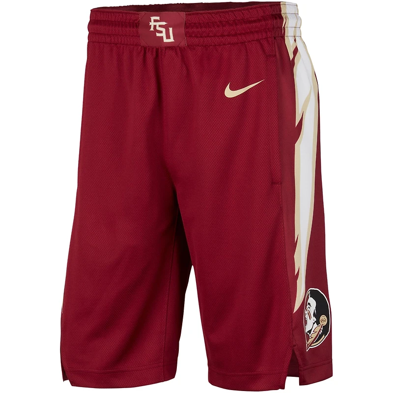Short de performance Nike Garnet Florida State Seminoles Replica pour homme