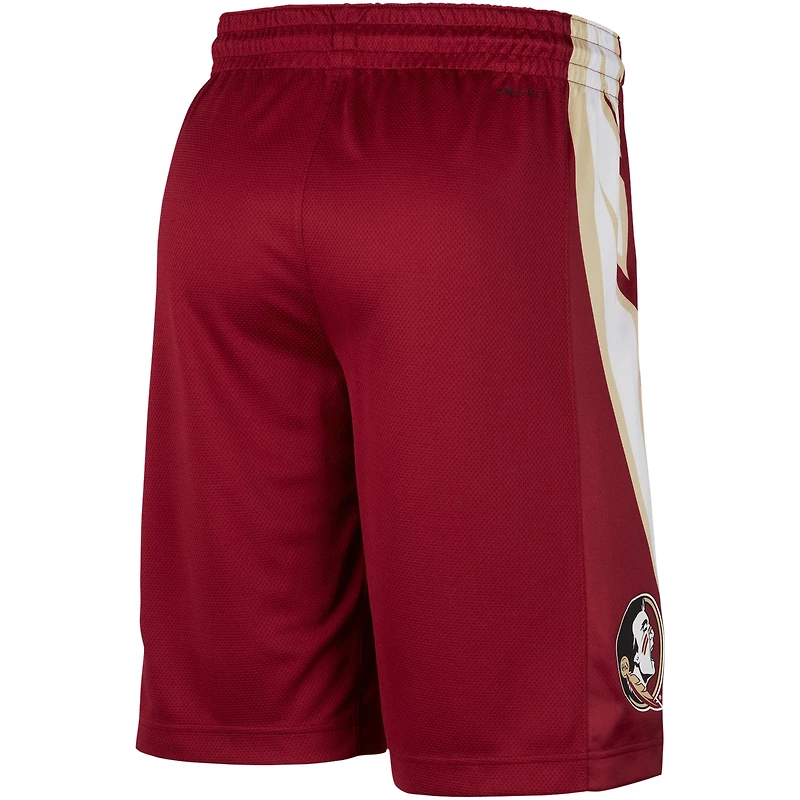 Short de performance Nike Garnet Florida State Seminoles Replica pour homme