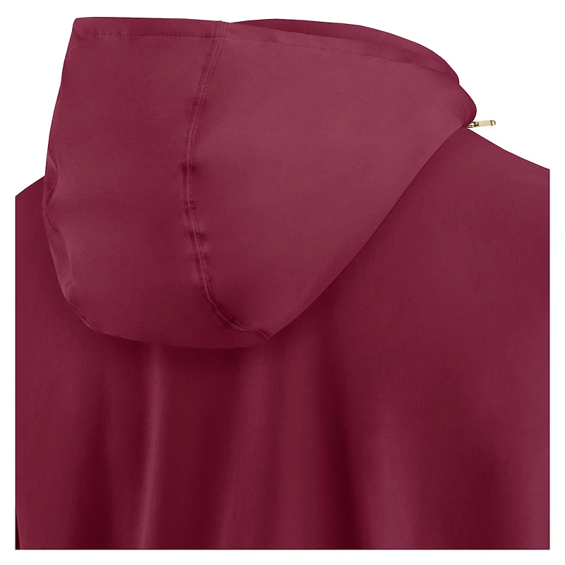 Men's Nike Garnet Florida State Seminoles Sideline Coaches Lightweight Quarter-Zip Jacket