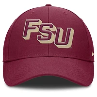 Men's Nike Garnet Florida State Seminoles Slanted Primetime Rise Performance Adjustable Hat