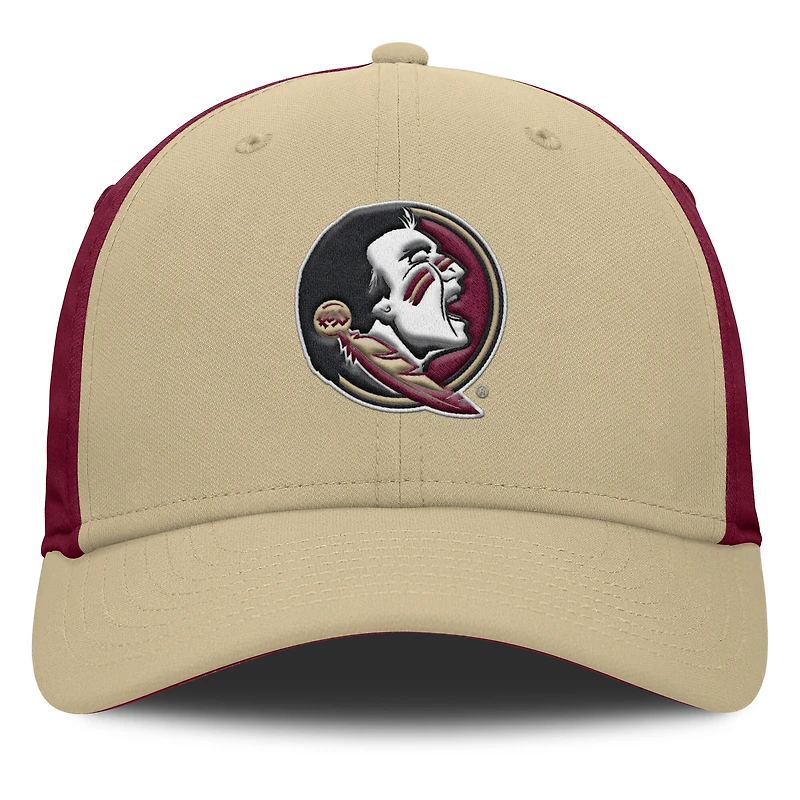 Casquette Nike Flex Performance Locale Or/Grenat Florida State Seminoles 2025 pour homme