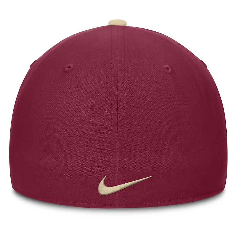 Casquette Nike Flex Performance Locale Or/Grenat Florida State Seminoles 2025 pour homme