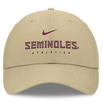 Men's Nike Gold Florida State Seminoles 2024/25 On-Field Club Performance Adjustable Hat