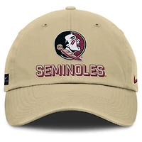 Men's Nike Gold Florida State Seminoles 2025 On-Field Club Adjustable Hat