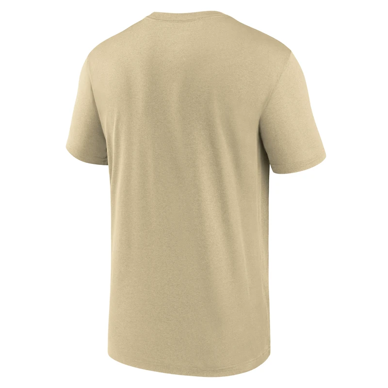 Men's Nike Gold Florida State Seminoles Primetime Legend Wordmark T-Shirt