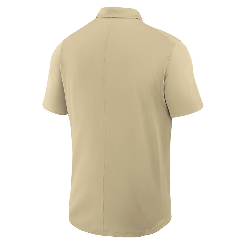 Polo Nike Gold Florida State Seminoles Primetime Victory Primary Logo Performance pour homme