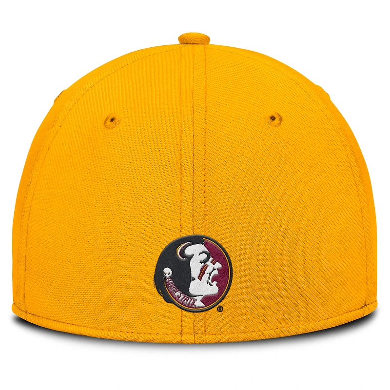 Men's Nike Gold Florida State Seminoles Rise Academic Dri-FIT Flex Hat
