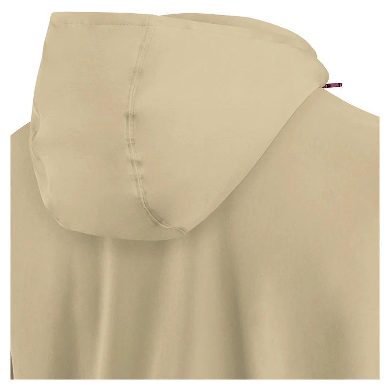 Veste légère Nike Gold pour homme, coupe-vent, avec fermeture éclair quart de tour, entraîneurs des Florida State Seminoles