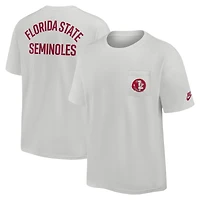 T-shirt Nike gris à poche Florida State Seminoles Legacy 2-Hit Max90 pour homme