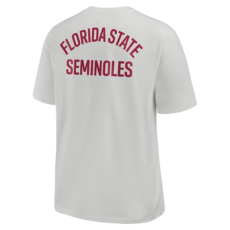 Men's Nike Gray Florida State Seminoles Legacy 2-Hit Max90 Pocket T-Shirt