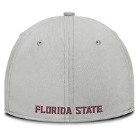 Men's Nike  Gray Florida State Seminoles Rise Practice Performance Flex Hat