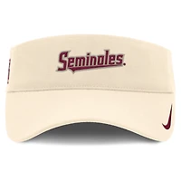 Visière ajustable Nike Natural Florida State Seminoles Primetime Ace pour homme