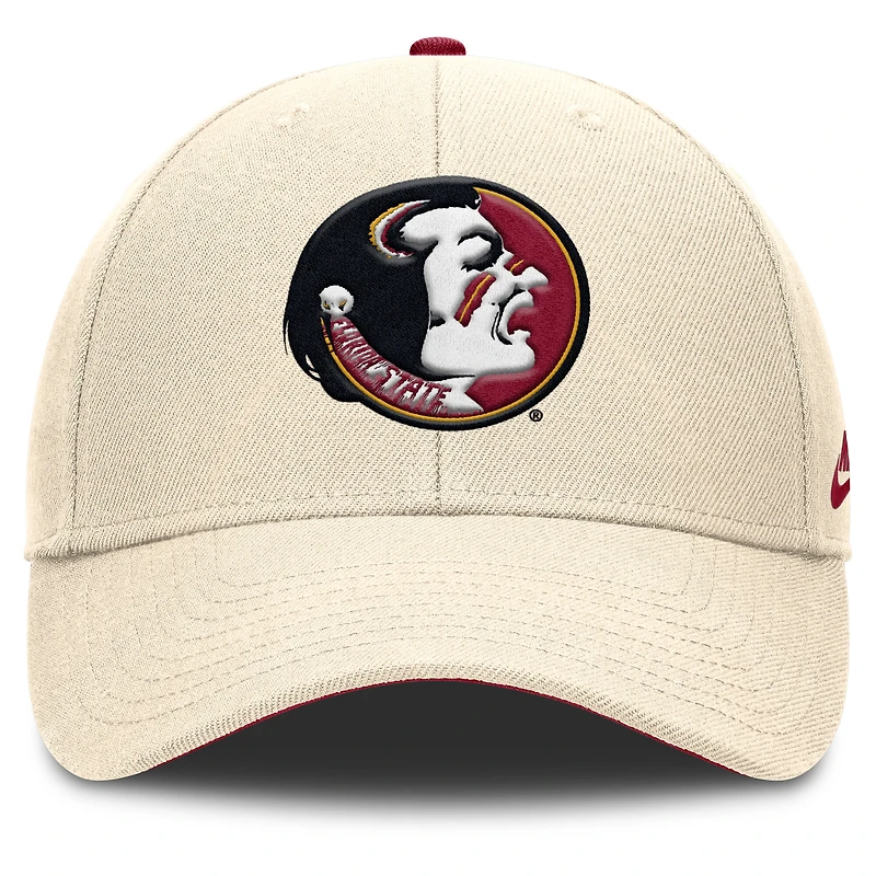 V110793 Nol 0C3B NCAA FA25 Legacy Natural 5P Rise Cap avec corde HATMENSTR NC94-0C3B-FSH-XRS #13