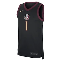 Maillot réplique alternatif noir Florida State Seminoles #1 pour homme Nike