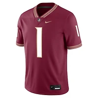Maillot de match Nike #1 Garnet Florida State Seminoles pour homme