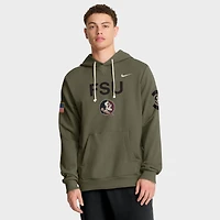 Sweat à capuche Nike Olive Florida State Seminoles 2025 Military Appreciation Standard Issue pour homme