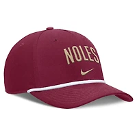 Men's Nike Scarlet Florida State Seminoles Rise Campus Adjustable Hat