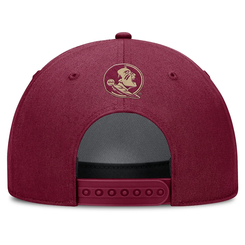 Men's Nike Scarlet Florida State Seminoles Rise Campus Adjustable Hat