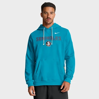 Sweat à capuche Nike turquoise Florida State Seminoles 2025 Sideline Standard Issue Dri-FIT pour homme