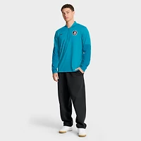 Men's Nike Turquoise Florida State Seminoles One Goal Performance Half-Zip Pullover