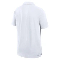 Men's Nike White Florida State Seminoles 2024 Sideline Woven Performance Polo