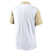 Men's Nike White Florida State Seminoles Campus Pattern Vapor Dri-FIT Polo