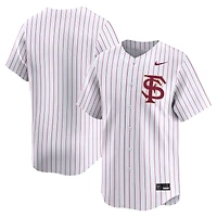 Maillot de baseball universitaire Nike blanc Florida State Seminoles pour homme, édition limitée