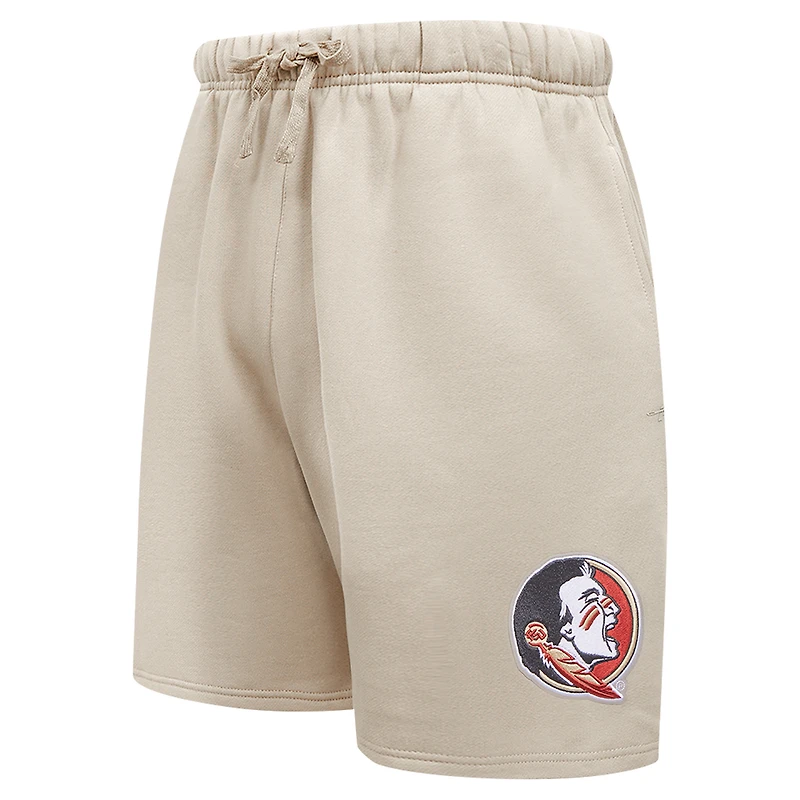 Short décontracté neutre Pro Standard Tan Florida State Seminoles pour hommes