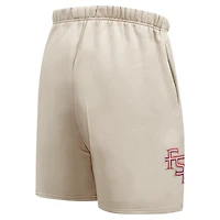 Short décontracté neutre Pro Standard Tan Florida State Seminoles pour hommes