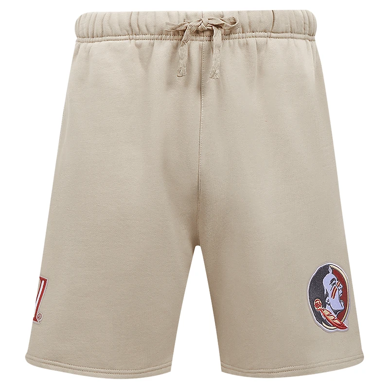 Short décontracté neutre Pro Standard Tan Florida State Seminoles pour hommes