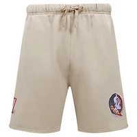 Short décontracté neutre Pro Standard Tan Florida State Seminoles pour hommes