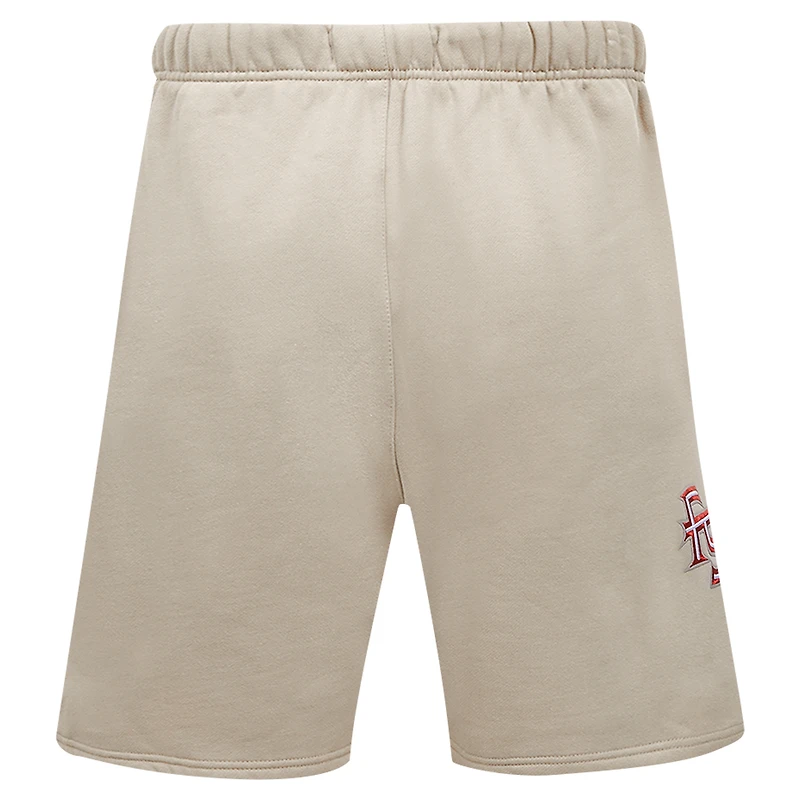 Short décontracté neutre Pro Standard Tan Florida State Seminoles pour hommes