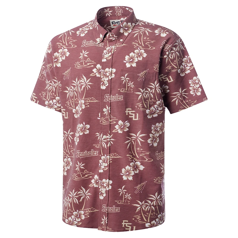 Chemise boutonnée classique Reyn Spooner Garnet Florida State Seminoles pour hommes