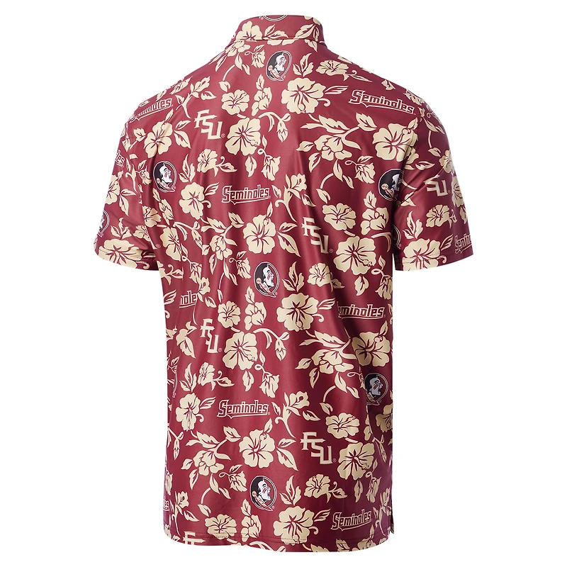 Men's Reyn Spooner Garnet Florida State Seminoles Performance Polo