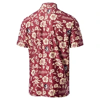 Men's Reyn Spooner Garnet Florida State Seminoles Performance Polo