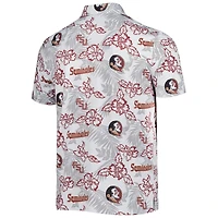 Men's Reyn Spooner White Florida State Seminoles Performance Polo