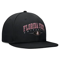 Casquette Snapback Top of the World pour hommes, Florida State Seminoles Bullpen, noire