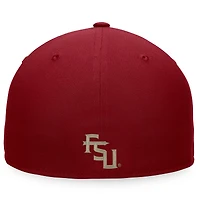 Chapeau ajusté Top of the World Garnet Florida State Seminoles pour hommes