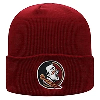 Men's Top of the World Garnet Florida State Seminoles Logo Cuffed Knit Hat