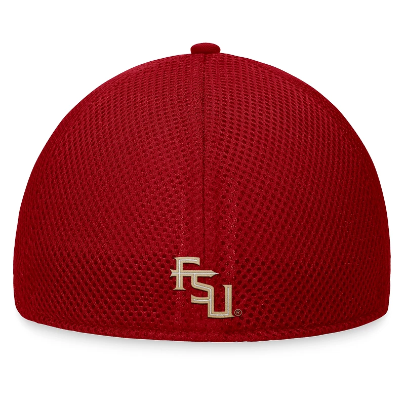 Casquette flexible Spacer Flex pour hommes Top of the World Garnet Florida State Seminoles