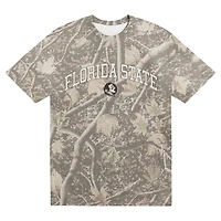 T-shirt épais camouflage Uscape Apparel Florida State Seminoles Back Bay pour homme