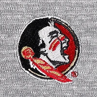 Men's Vineyard Vines Gray Florida State Seminoles Sankaty Quarter-Zip Sweatshirt