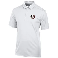 Men's White Florida State Seminoles Classic Jacquard Polo