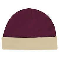 Newborn & Infant Florida State Seminoles Dynamic Duo Bodysuit, Bib Cuffed Knit Hat Set