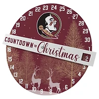 Pegasus Florida State Seminoles Countdown to Christmas Wall Sign