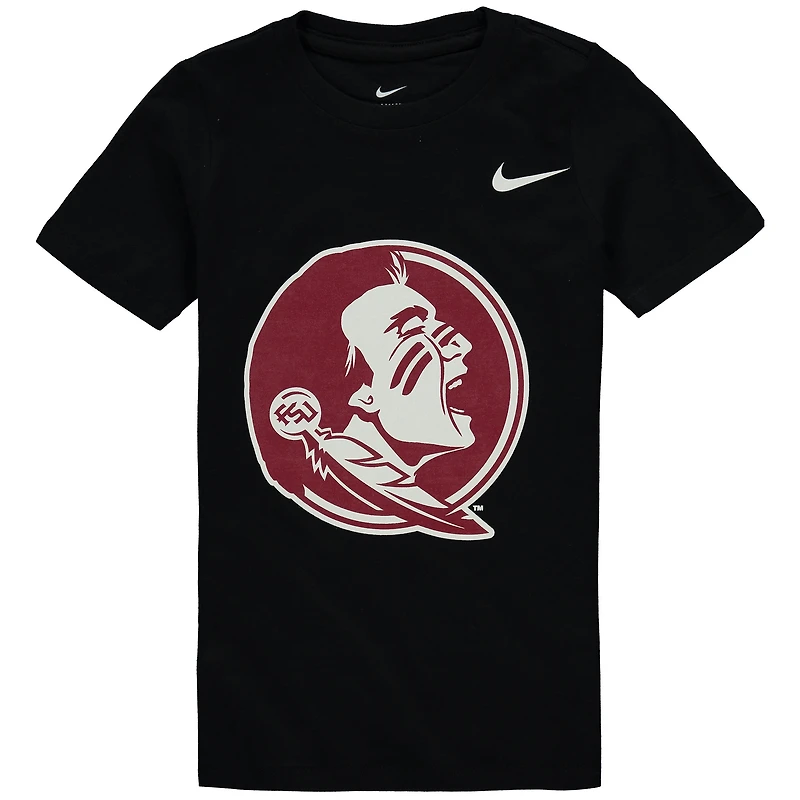 T-shirt préscolaire Nike Florida State Seminoles Logo noir
